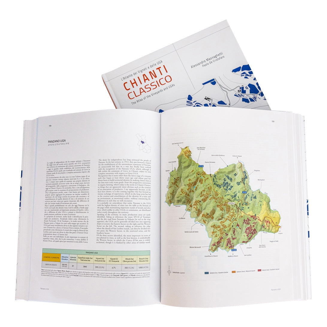 Chianti Classico L'Atlante dei Vigneti e delle UGA - Italienisch/Englisch