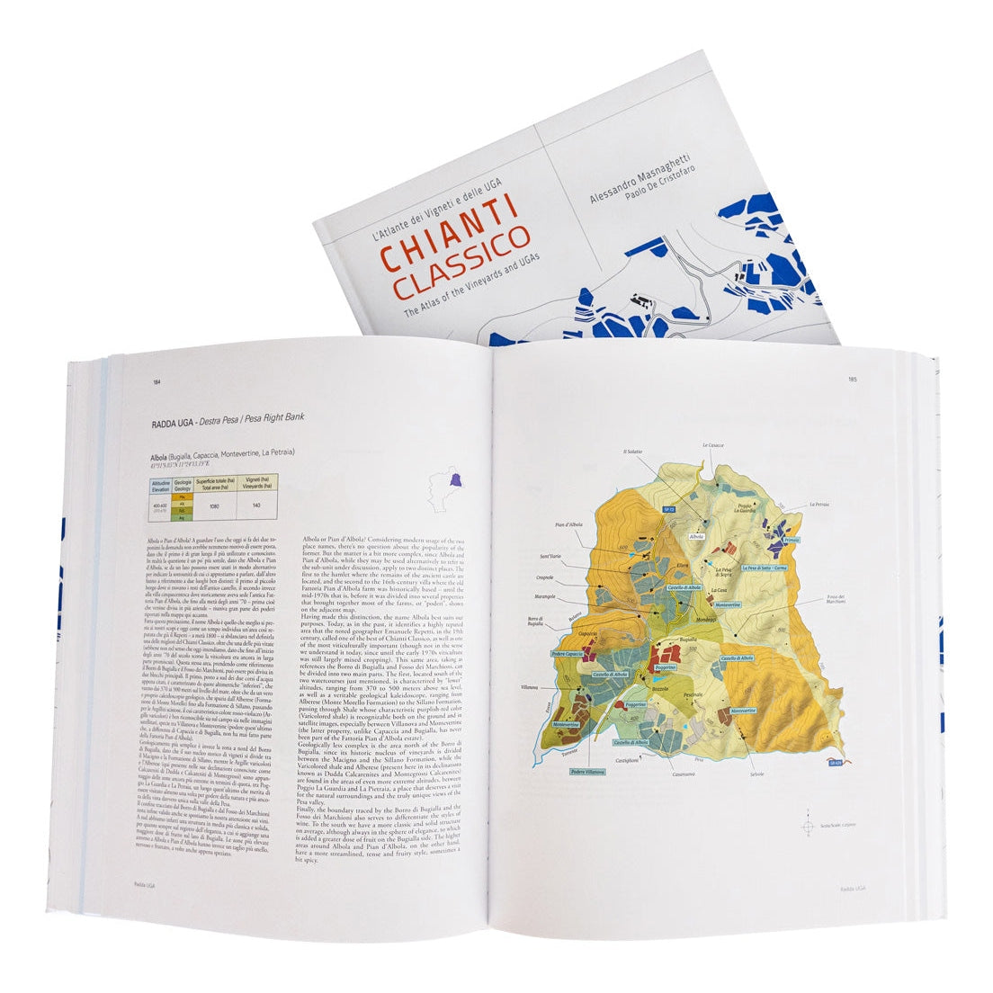Chianti Classico L'Atlante dei Vigneti e delle UGA - Italienisch/Englisch