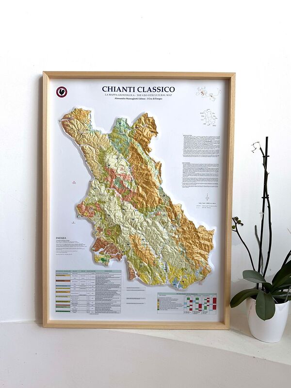 3D-Karte Chianti Classico