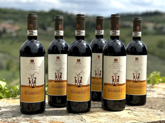 Il Palagio di Panzano Paket "Tramonto" (2012 Le Bambole Chianti Classico Gran Selehzione DOCG, 6 Flaschen)